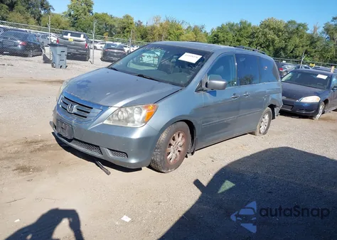 2008 Honda Odyssey Ex-L from USA, damaged, VIN 5FNRL38718B044281